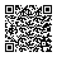 QR-koodi puhelinnumerolle +12015224504