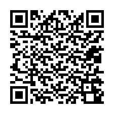 QR-koodi puhelinnumerolle +12015240857