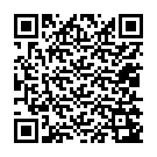 QR-koodi puhelinnumerolle +12015243477