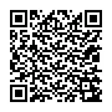 QR код за телефонен номер +12015243485