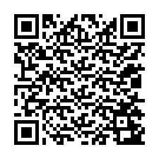 QR-koodi puhelinnumerolle +12015243794