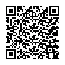 Código QR para número de teléfono +12015244489