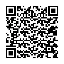 QR-code voor telefoonnummer +12015258043