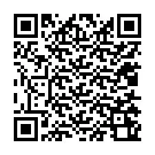 QR код за телефонен номер +12015260182