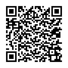 Kode QR untuk nomor Telepon +12015262843