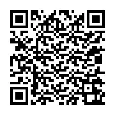 QR kód a telefonszámhoz +12015262844