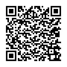 QR-koodi puhelinnumerolle +12015262846