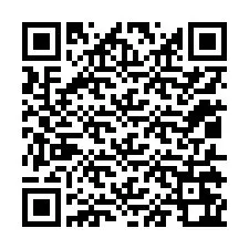 QR-koodi puhelinnumerolle +12015262851