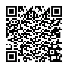 Kode QR untuk nomor Telepon +12015263046