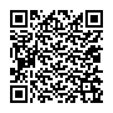 Kode QR untuk nomor Telepon +12015265156