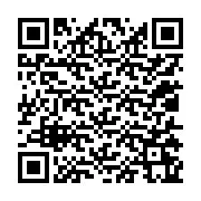 QR-koodi puhelinnumerolle +12015265158