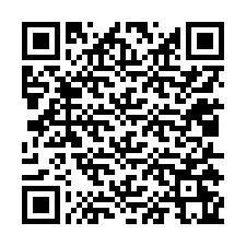 QR-код для номера телефона +12015265162