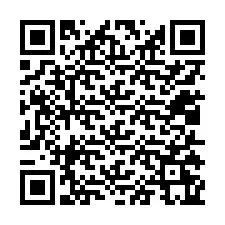 Kode QR untuk nomor Telepon +12015265163