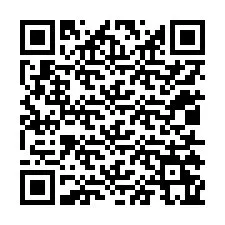 Código QR para número de teléfono +12015265490