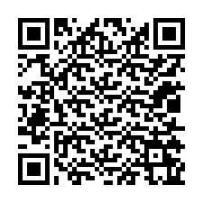 QR kód a telefonszámhoz +12015265495