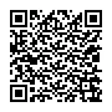 Código QR para número de teléfono +12015267834