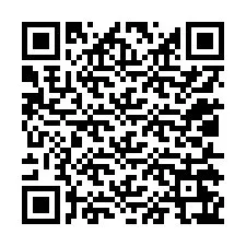 Código QR para número de teléfono +12015267838