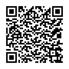 Código QR para número de teléfono +12015267841