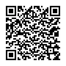 Kode QR untuk nomor Telepon +12015354025