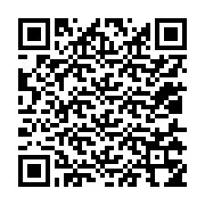 QR-koodi puhelinnumerolle +12015354109