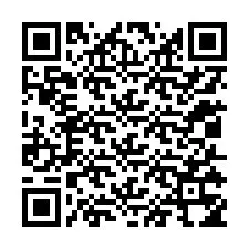 QR-koodi puhelinnumerolle +12015354160