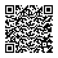 QR-koodi puhelinnumerolle +12015354706