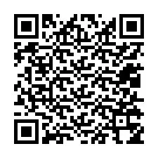 QR-код для номера телефона +12015354977