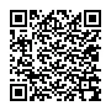 QR-koodi puhelinnumerolle +12015394866