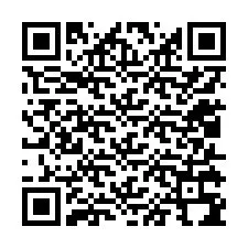 QR Code pour le numéro de téléphone +12015394876