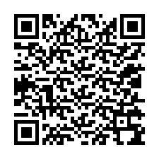 QR код за телефонен номер +12015394878