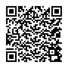 QR код за телефонен номер +12015492625