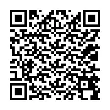 Codice QR per il numero di telefono +12015498499