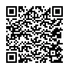 Código QR para número de teléfono +12015553737