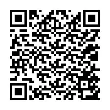 QR код за телефонен номер +12015553768