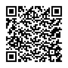 QR код за телефонен номер +12015559145