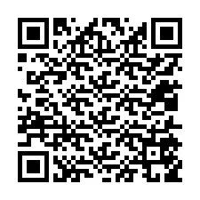 QR-koodi puhelinnumerolle +12015559843