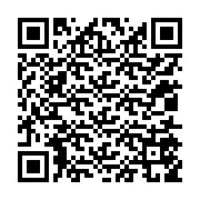 QR код за телефонен номер +12015559880