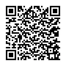 QR-koodi puhelinnumerolle +12015561182