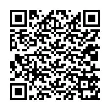 QR-код для номера телефона +12015571432