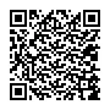 QR-koodi puhelinnumerolle +12015586033