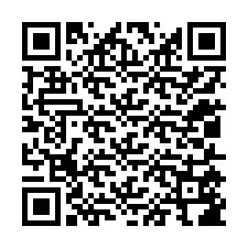 QR код за телефонен номер +12015586034