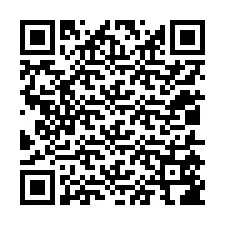 QR-koodi puhelinnumerolle +12015586044