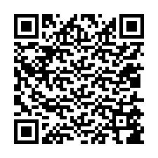 Código QR para número de teléfono +12015586046