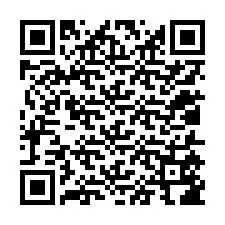 Código QR para número de teléfono +12015586048