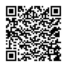 Kode QR untuk nomor Telepon +12015586049