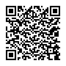 QR код за телефонен номер +12015588095