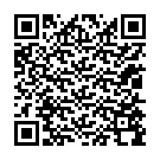 Código QR para número de teléfono +12015598365