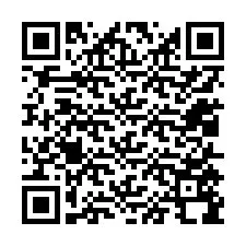 QR код за телефонен номер +12015598367