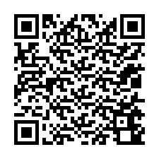 QR код за телефонен номер +12015640345