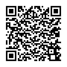 QR-koodi puhelinnumerolle +12015640606